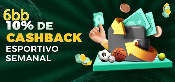 10% de bônus de cashback na 6bb